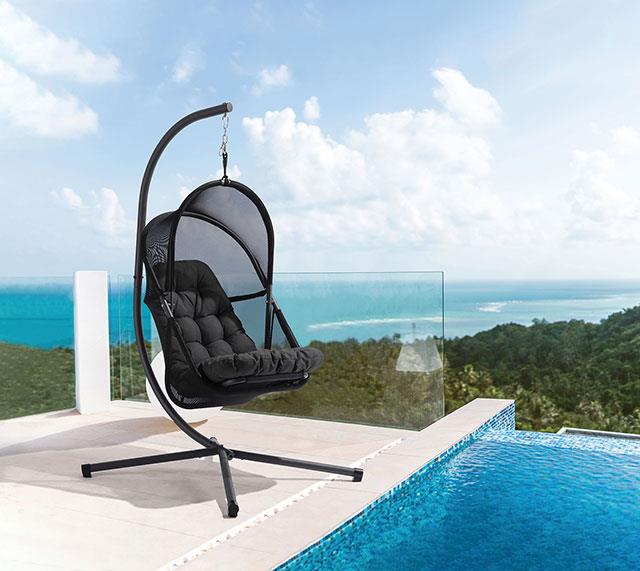 Breeze Black Patio Set