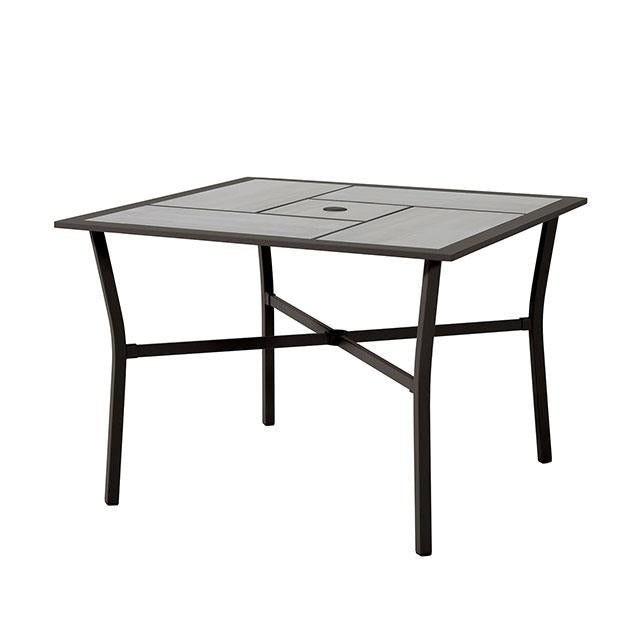 Sintra Black/Gray Patio Dining Table