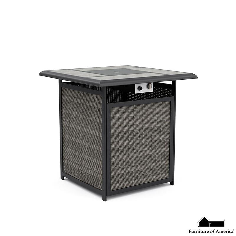 Arosa Black/Gray Table