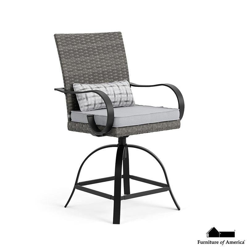 Palma Black/Gray Chair