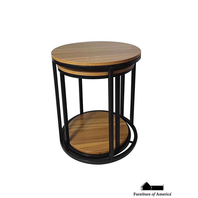 Mollie Natural/Black Table