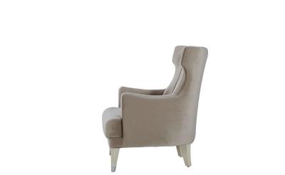 Gravita 3 Seat Sleeper (Deren Beige) /Ivory Legs