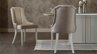 Gravita 6315 Dining Chair 2Pcs (Deren Beige)