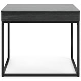 Yarlow Black 36" Home Office Desk