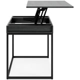 Yarlow Black 36" Home Office Desk