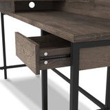 Arlenbry Gray Home Office L-Desk With Storage