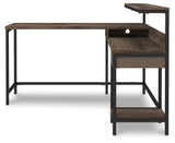 Arlenbry Gray Home Office L-Desk With Storage