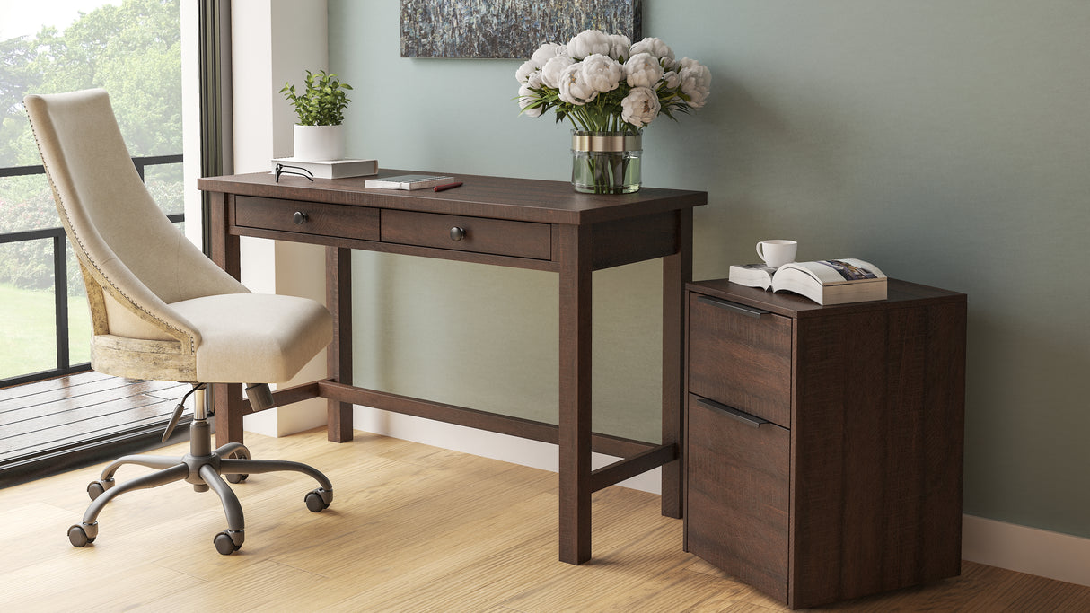 Camiburg Warm Brown 47" Home Office Desk