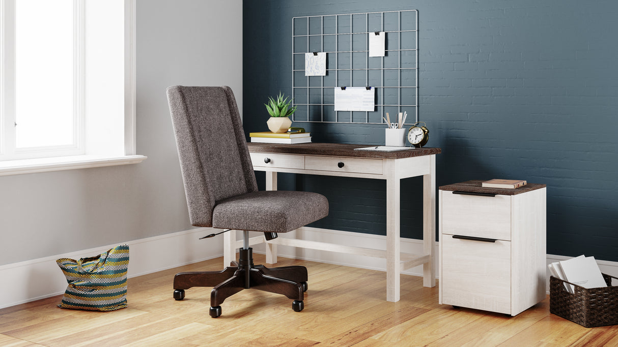 Dorrinson Two-Tone 47" Home Office Desk