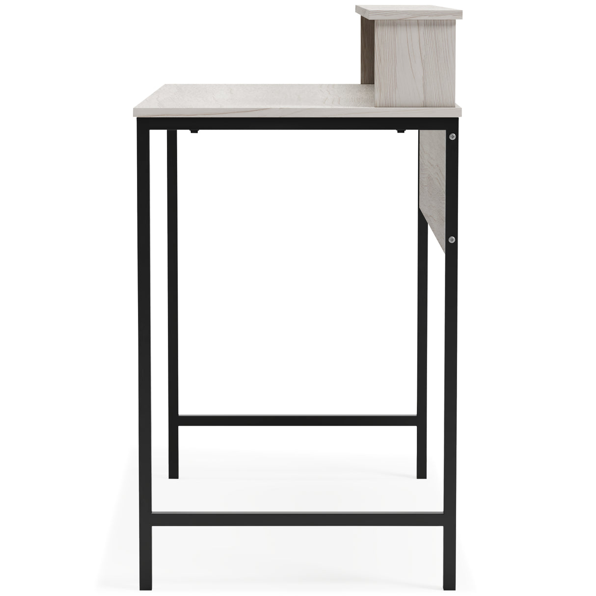 Bayflynn White/Black Home Office Desk