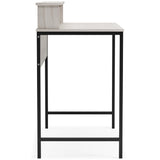 Bayflynn White/Black Home Office Desk