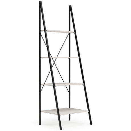 Bayflynn White/Black Bookcase