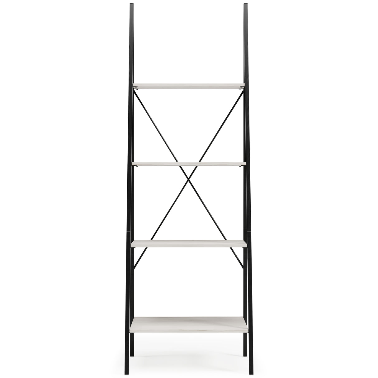 Bayflynn White/Black Bookcase