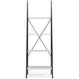 Bayflynn White/Black Bookcase