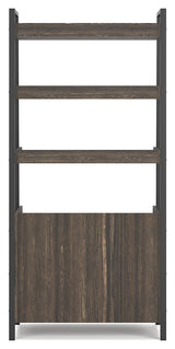 Zendex Dark Brown 72" Bookcase