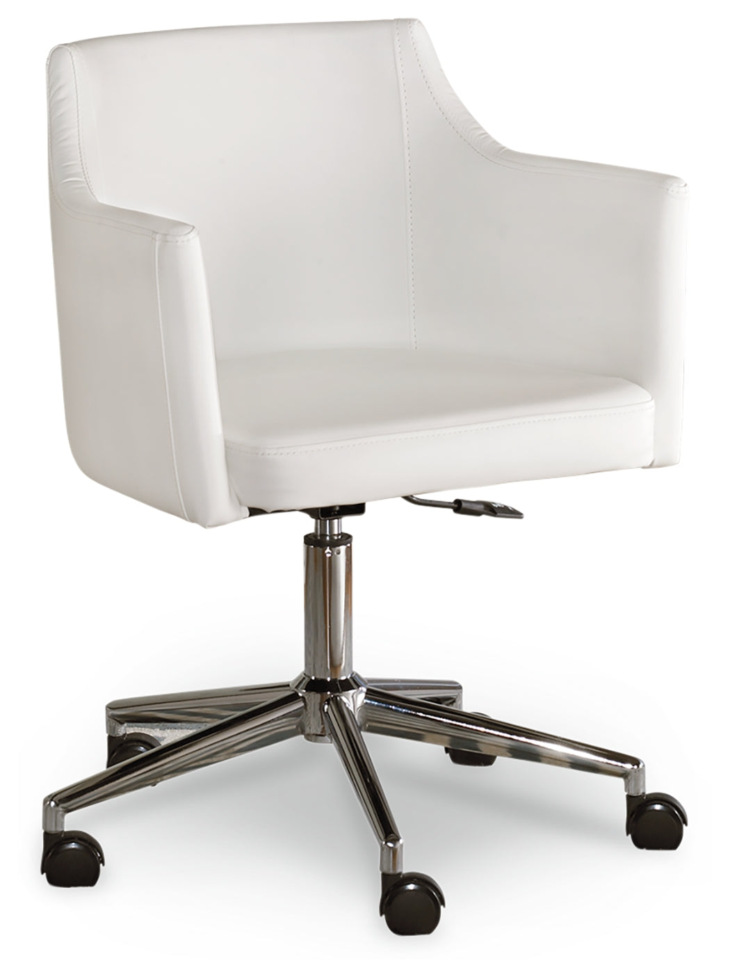 Baraga White Home Office Desk Chair