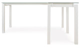 Baraga White Home Office L-Desk