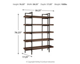 Starmore Brown 76" Bookcase