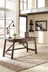 Baldridge Rustic Brown Home Office Desk