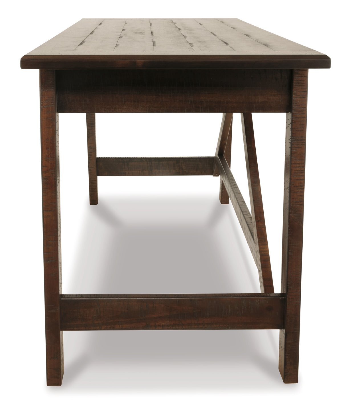 Baldridge Rustic Brown Home Office Desk