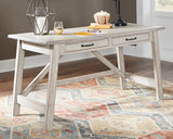 Carynhurst Whitewash 60" Home Office Desk