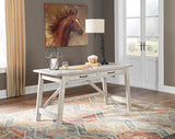 Carynhurst Whitewash 60" Home Office Desk