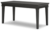 Beckincreek Black Home Office Desk