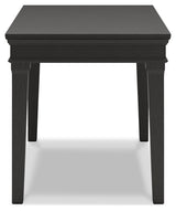 Beckincreek Black Home Office Desk