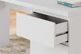 Onita White 60" Home Office Desk