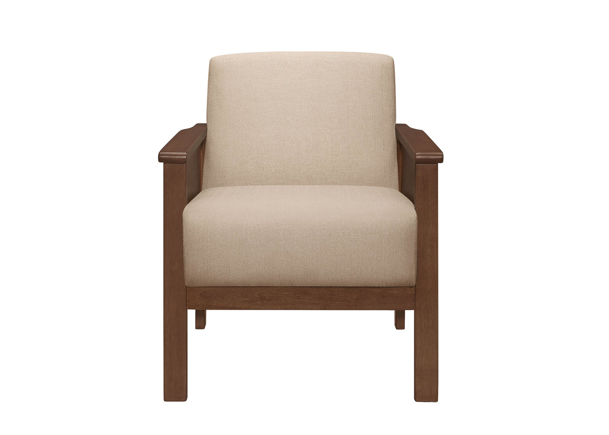 Accent Chair, Brown (Use 7Cm-1178Br-1)