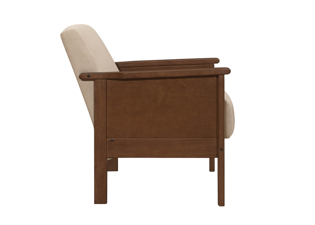 Accent Chair, Brown (Use 7Cm-1178Br-1)