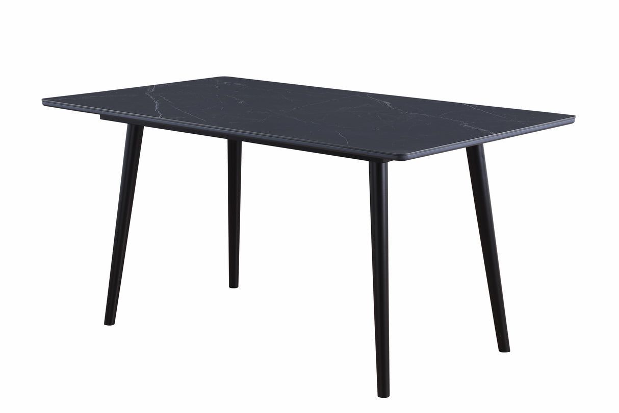 Black Sintered Stone Table