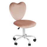 Heart Swivel Vanity Chair