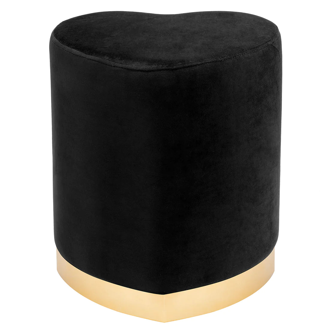 Kianna Heart Vanity Ottoman