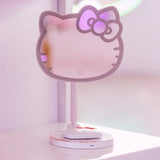 Hello Kitty LED Rechargeable Makeup Mirror + Wireless Compact Bundle