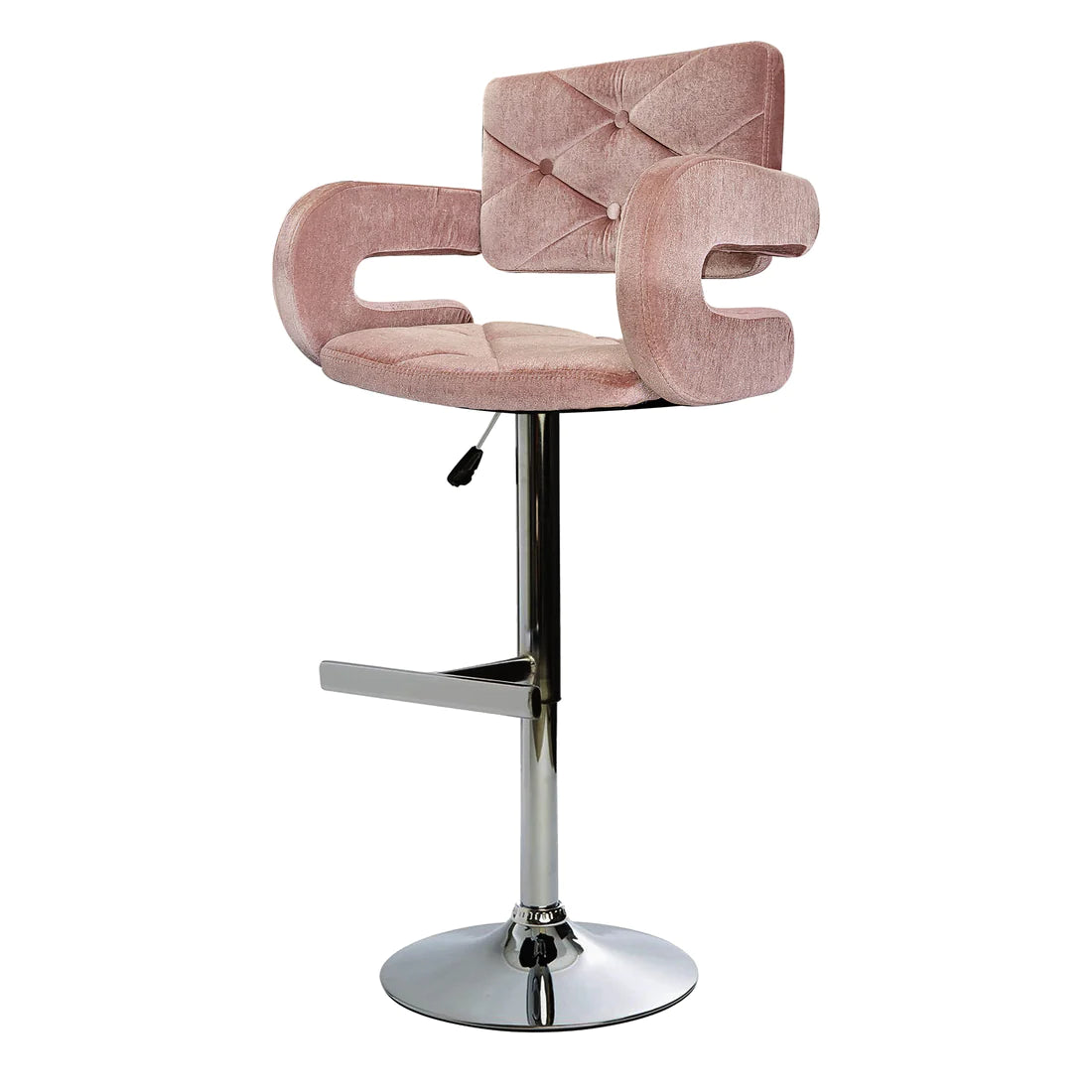 Vera Diamond Tufted Vanity Stool