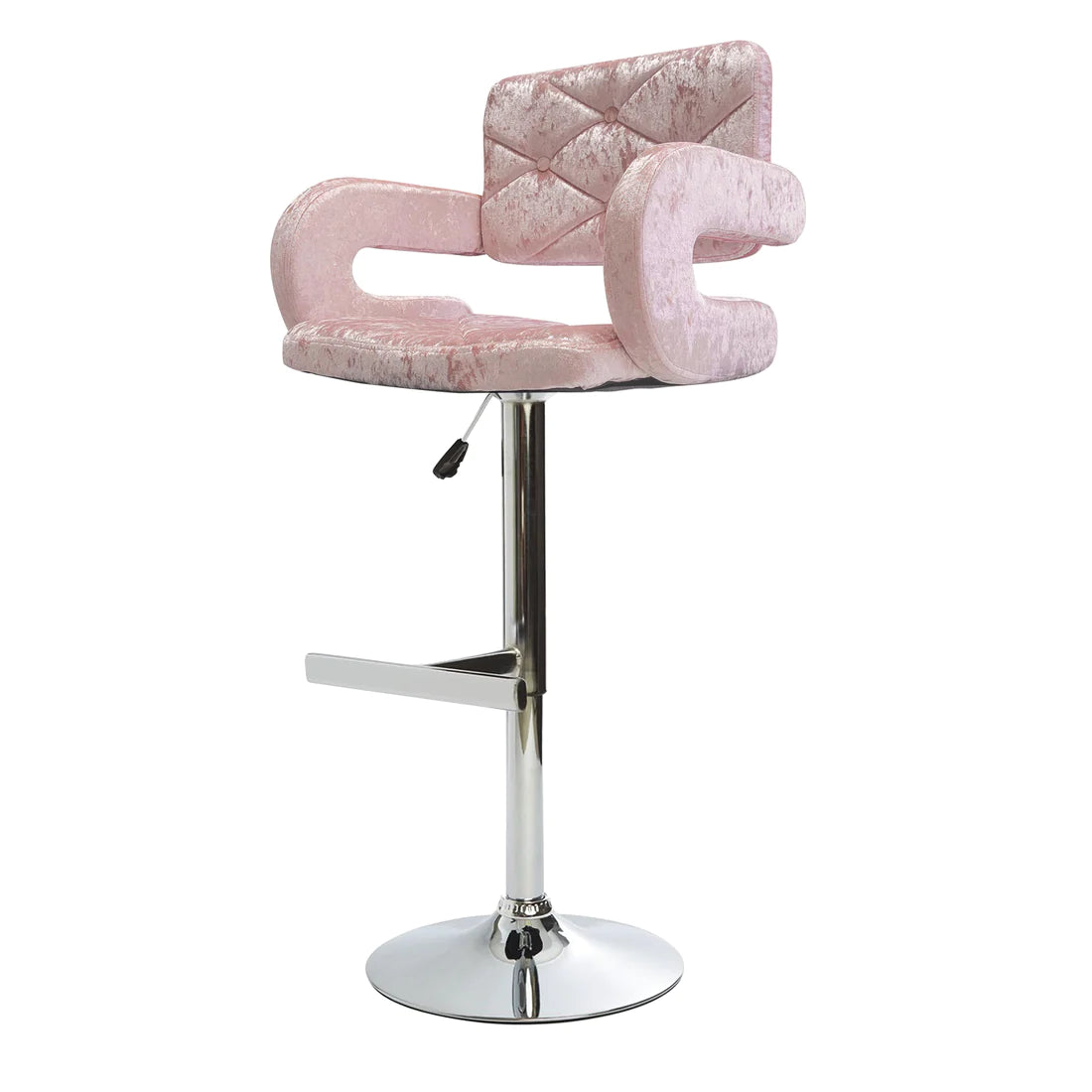 Vera Diamond Tufted Vanity Stool