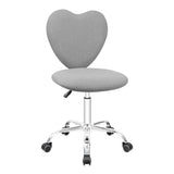 Heart Swivel Vanity Chair