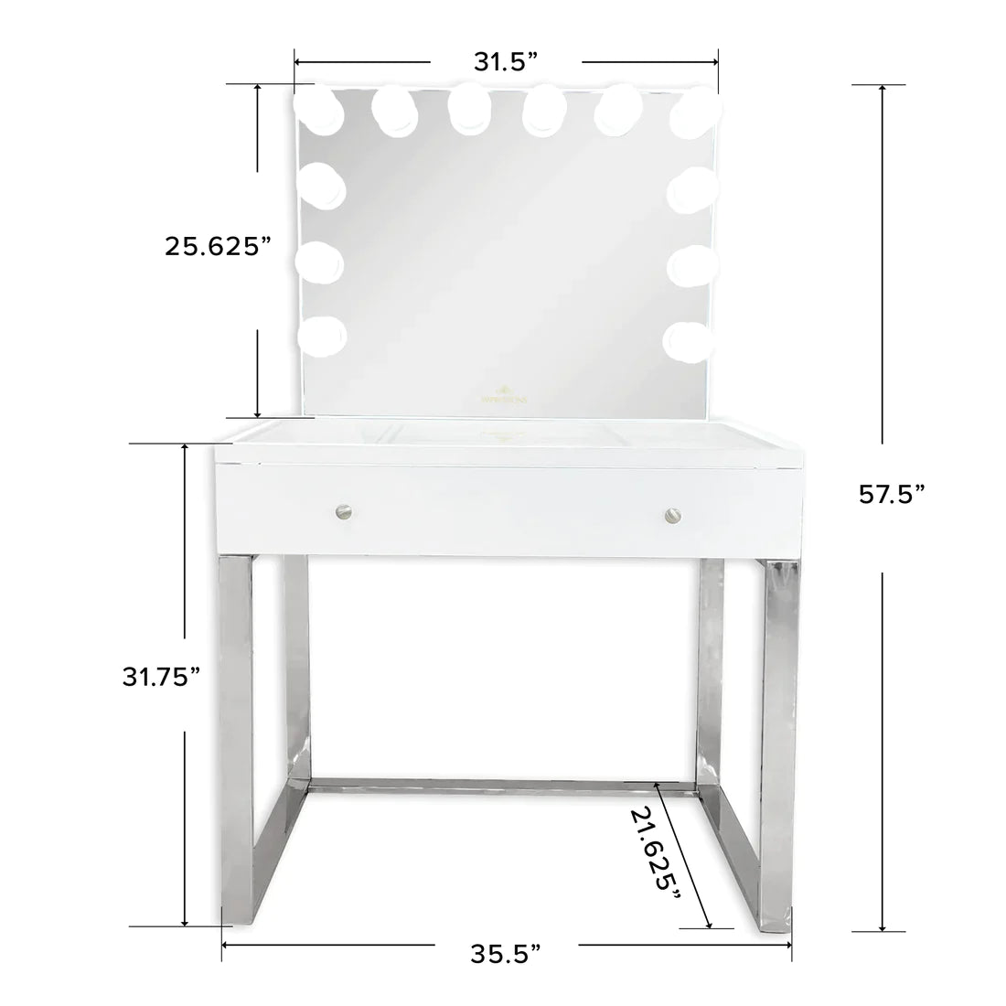 SlayStation® Scarlett Vanity Table