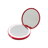 Snow White Compact Mirror with Wireless Power Bank Charging Base