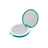 Jasmine Compact Mirror with Wireless Power Bank Charging Base