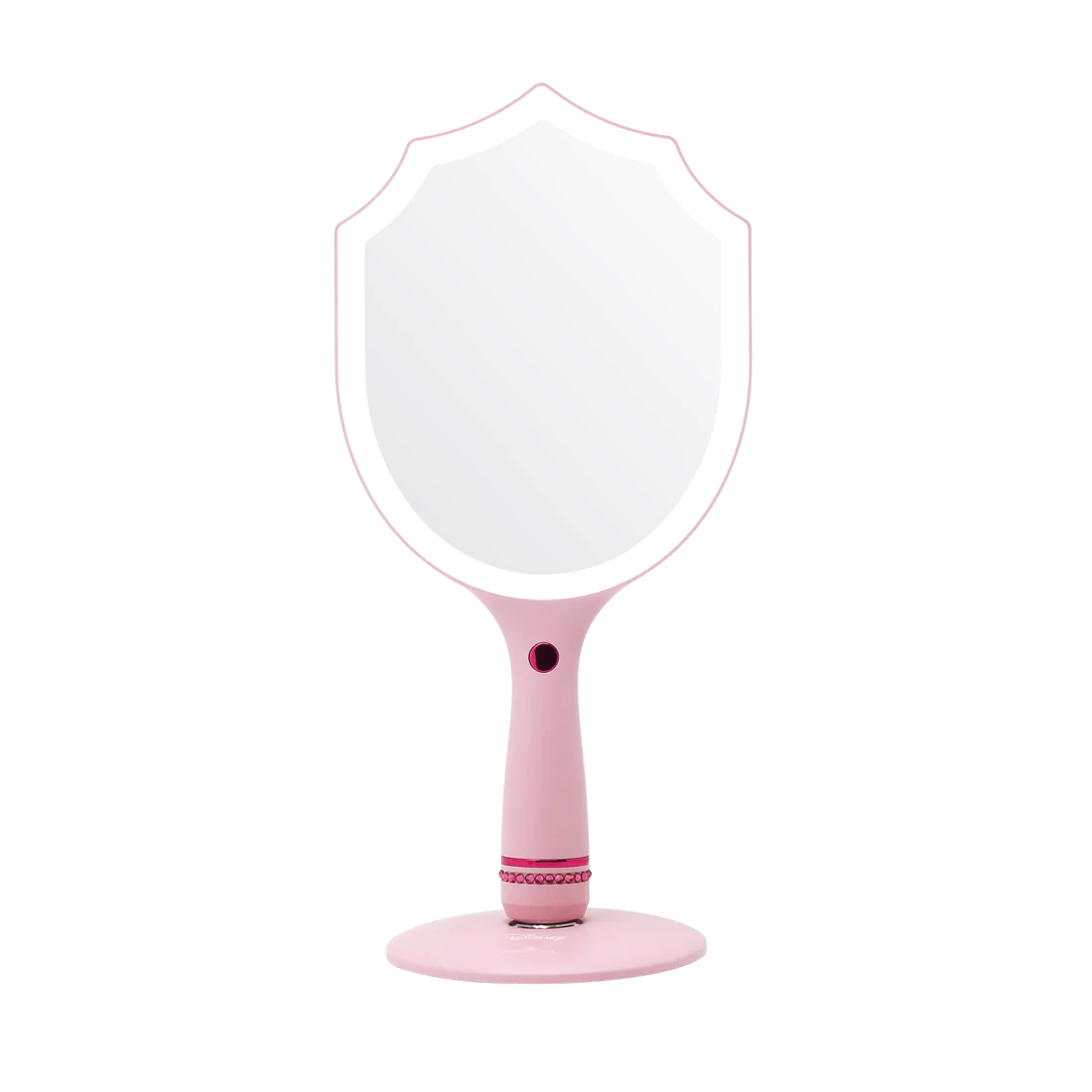 Aurora LED Handheld Makeup Mirror With Standing Base