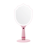 Aurora LED Handheld Makeup Mirror With Standing Base