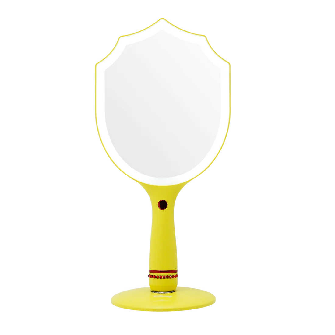 Belle LED Handheld Makeup Mirror With Standing Base