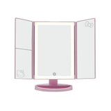 Hello Kitty Trifold LED Tri-Tone Makeup Mirror with Magnification