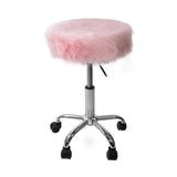 Momo Faux Fur Vanity Stool