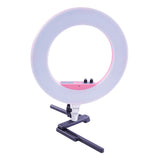 Folding Tabletop Ring Light Travel Stand