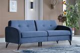 Juniper (Left) 3 Seat Sleeper (Vika Navy Blue)