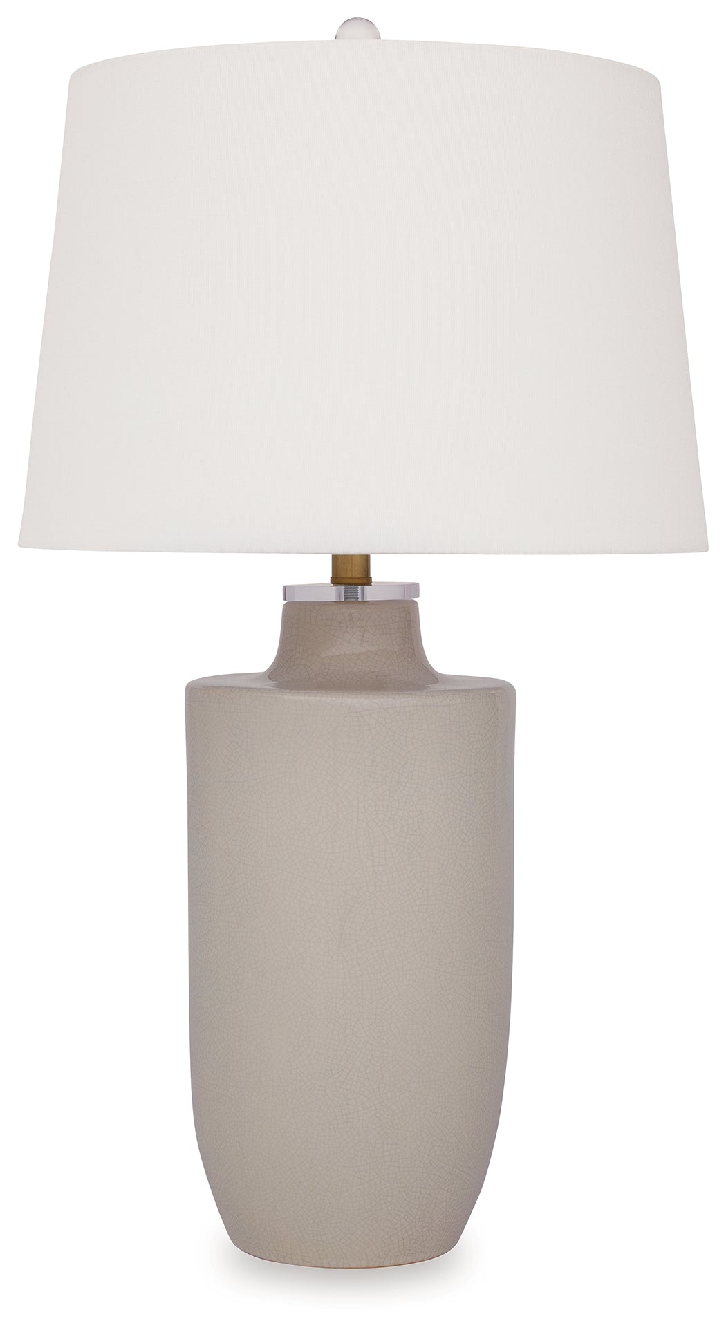 Cylener Off White Table Lamp