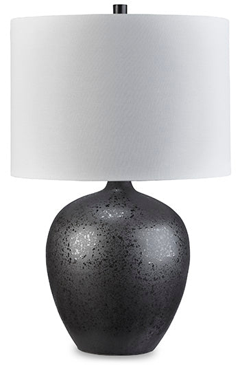 Ladstow Black Table Lamp